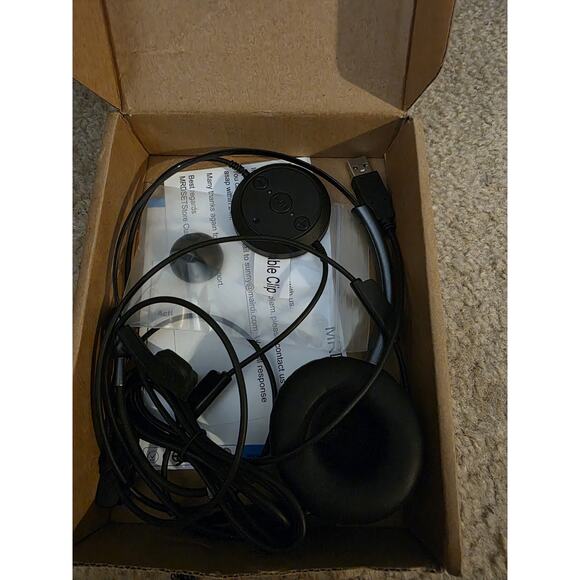 USB Headset with Microphone for PC, Computer Headset with Mic Noise Canceling... - Picture 2 of 2